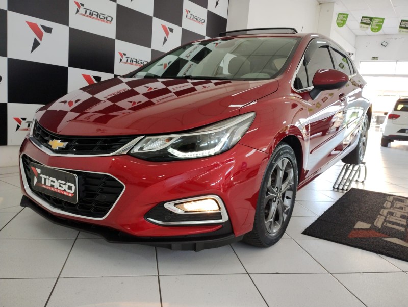 CHEVROLET CRUZE LTZ 1.4 16V TURBO FLEX 4P AUT. 2017/2017 TIAGO AUTOMÓVEIS VENÂNCIO AIRES / Carros no Vale