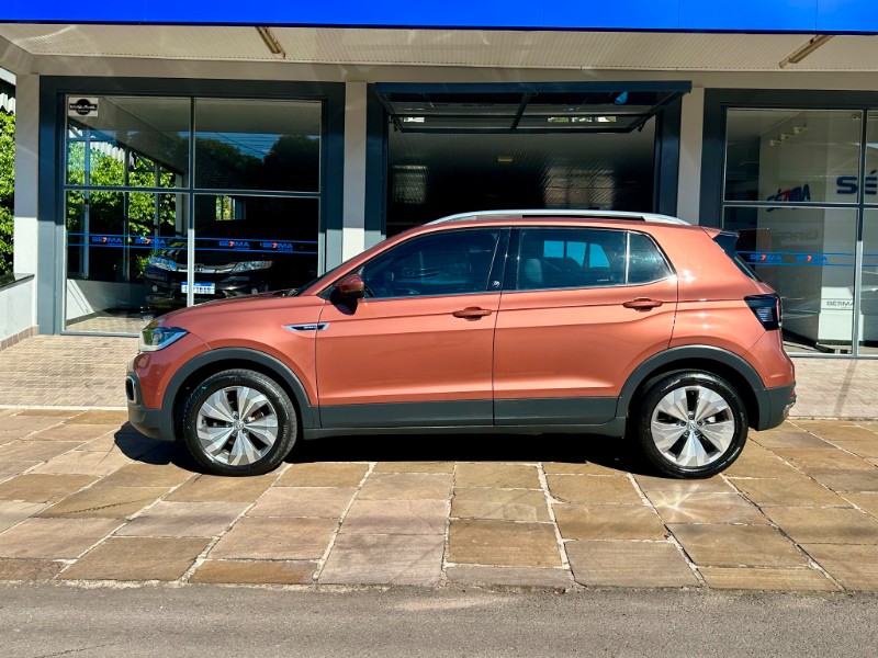 VOLKSWAGEN T-CROSS HIGHLINE 1.4 250 TSI 16V 2019/2020 SÉTIMA VEÍCULOS GUAPORÉ / Carros no Vale
