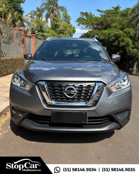 NISSAN KICKS 1.6 16V S XTRONIC 2018/2018 STOPCAR MULTIMARCAS ESTRELA / Carros no Vale