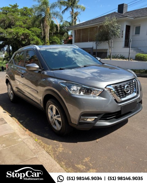 NISSAN KICKS 1.6 16V S XTRONIC 2018/2018 STOPCAR MULTIMARCAS ESTRELA / Carros no Vale