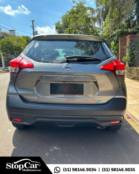 NISSAN KICKS 1.6 16V S XTRONIC 2018/2018 STOPCAR MULTIMARCAS ESTRELA / Carros no Vale
