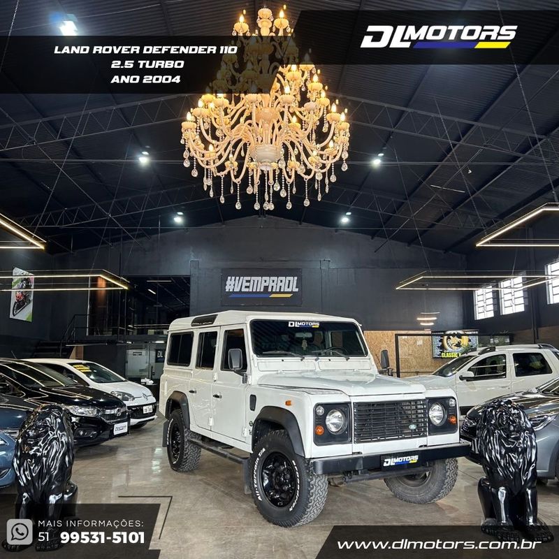 Land Rover Defender110 Hcpu 2004/2004 DL MOTORS LAJEADO / Carros no Vale
