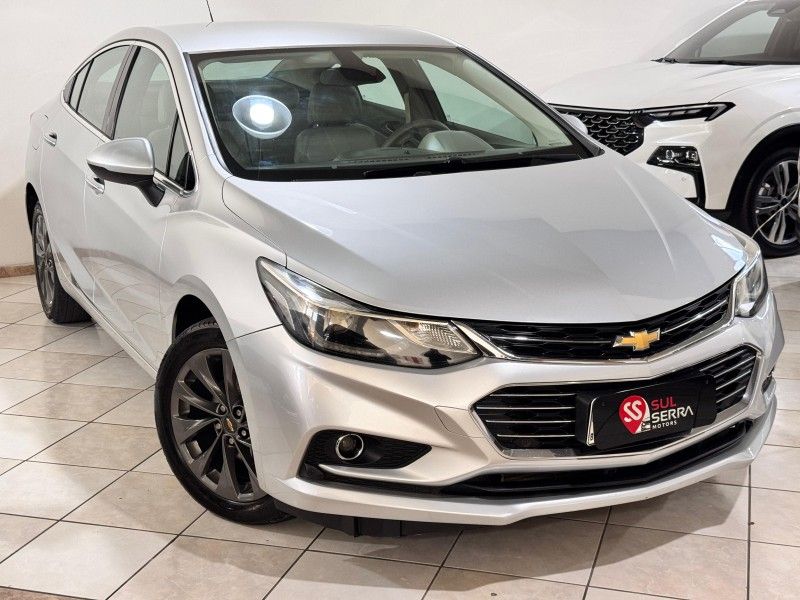 CHEVROLET CRUZE 1.4 TURBO LTZ 16V 2016/2017 SUL SERRA MOTORS CAXIAS DO SUL / Carros no Vale