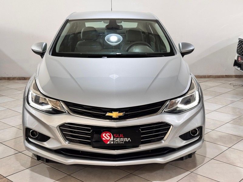 CHEVROLET CRUZE 1.4 TURBO LTZ 16V 2016/2017 SUL SERRA MOTORS CAXIAS DO SUL / Carros no Vale