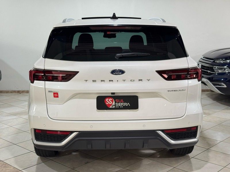 FORD TERRITORY 1.5 GTDI ECOBOOST TITANIUM 16V 2024/2024 SUL SERRA MOTORS CAXIAS DO SUL / Carros no Vale