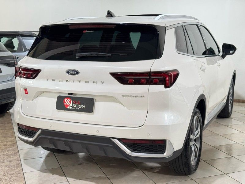 FORD TERRITORY 1.5 GTDI ECOBOOST TITANIUM 16V 2024/2024 SUL SERRA MOTORS CAXIAS DO SUL / Carros no Vale