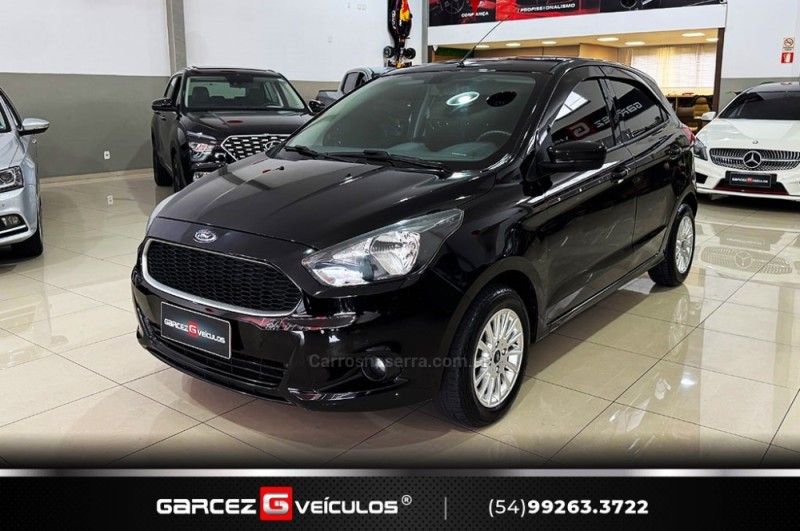 FORD KA 1.0 SE PLUS 12V 2015/2015 GARCEZ VEÍCULOS BENTO GONÇALVES / Carros no Vale