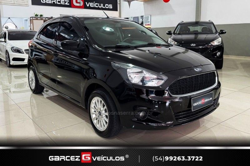 FORD KA 1.0 SE PLUS 12V 2015/2015 GARCEZ VEÍCULOS BENTO GONÇALVES / Carros no Vale