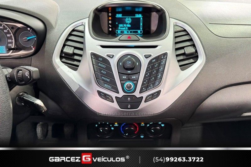 FORD KA 1.0 SE PLUS 12V 2015/2015 GARCEZ VEÍCULOS BENTO GONÇALVES / Carros no Vale