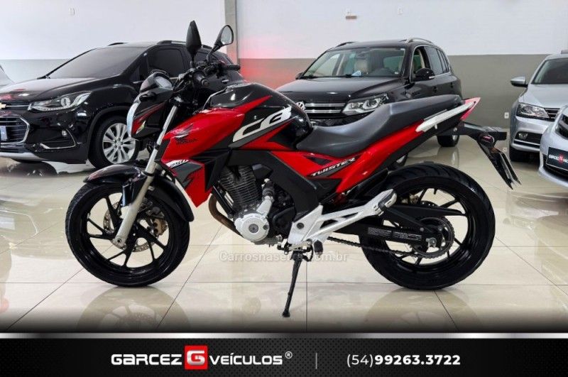 Honda Motos CB 250F TWISTER CBS 2019/2019 GARCEZ VEÍCULOS BENTO GONÇALVES / Carros no Vale