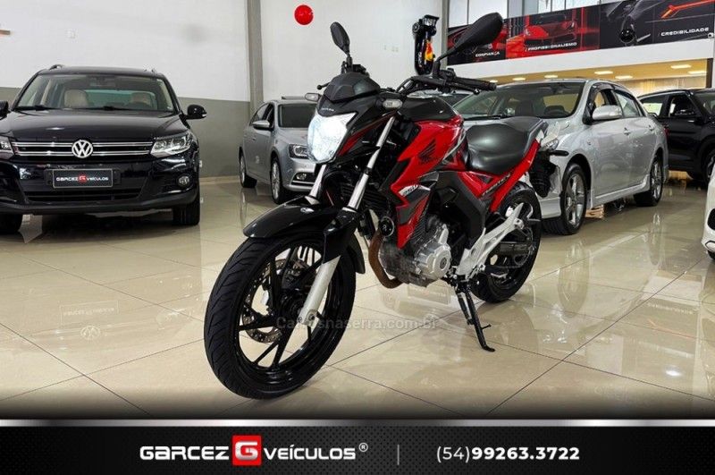 Honda Motos CB 250F TWISTER CBS 2019/2019 GARCEZ VEÍCULOS BENTO GONÇALVES / Carros no Vale