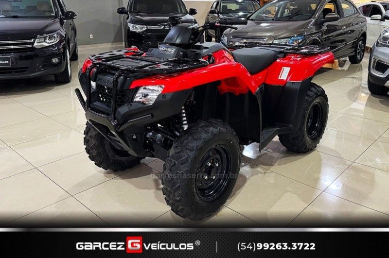HONDA TRX 420 FOURTRAX 4X4 2025/2025 GARCEZ VEÍCULOS BENTO GONÇALVES / Carros no Vale