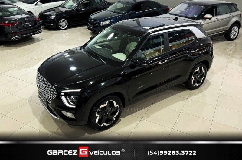 HYUNDAI CRETA 2.0 ULTIMATE 16V 2021/2022 GARCEZ VEÍCULOS BENTO GONÇALVES / Carros no Vale