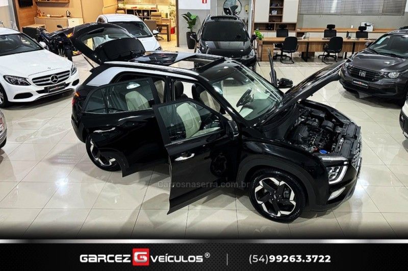 HYUNDAI CRETA 2.0 ULTIMATE 16V 2021/2022 GARCEZ VEÍCULOS BENTO GONÇALVES / Carros no Vale
