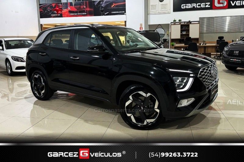 HYUNDAI CRETA 2.0 ULTIMATE 16V 2021/2022 GARCEZ VEÍCULOS BENTO GONÇALVES / Carros no Vale