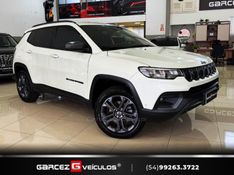 JEEP COMPASS 2.0 TURBO 350 80 ANOS 4X4 2021/2022 GARCEZ VEÍCULOS BENTO GONÇALVES / Carros no Vale