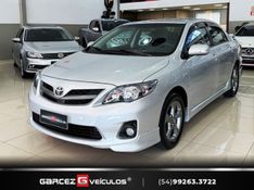 TOYOTA COROLLA 2.0 XRS 16V 2013/2014 GARCEZ VEÍCULOS BENTO GONÇALVES / Carros no Vale