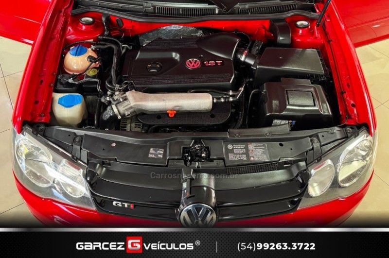 VOLKSWAGEN GOLF 1.8 MI GTI 20V 193CV TURBO 2008/2009 GARCEZ VEÍCULOS BENTO GONÇALVES / Carros no Vale