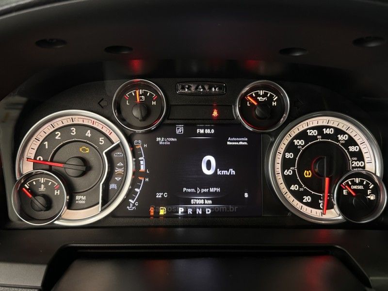 RAM 2500 LARAMIE 6.7 CD 4X4 TDI 2018/2018 FOCAR VEÍCULOS CAXIAS DO SUL / Carros no Vale