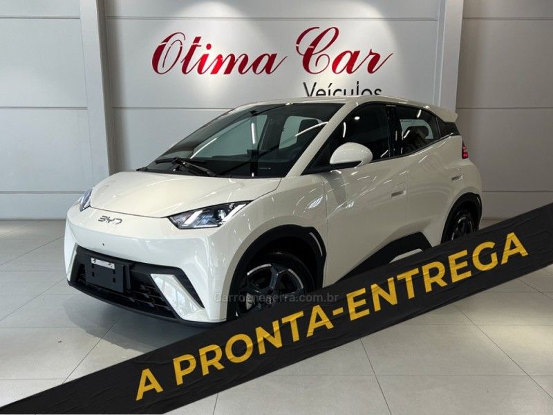 BYD DOLPHIN MINI ELÉTRICO 2024/2025 ÓTIMA CAR FLORES DA CUNHA / Carros no Vale
