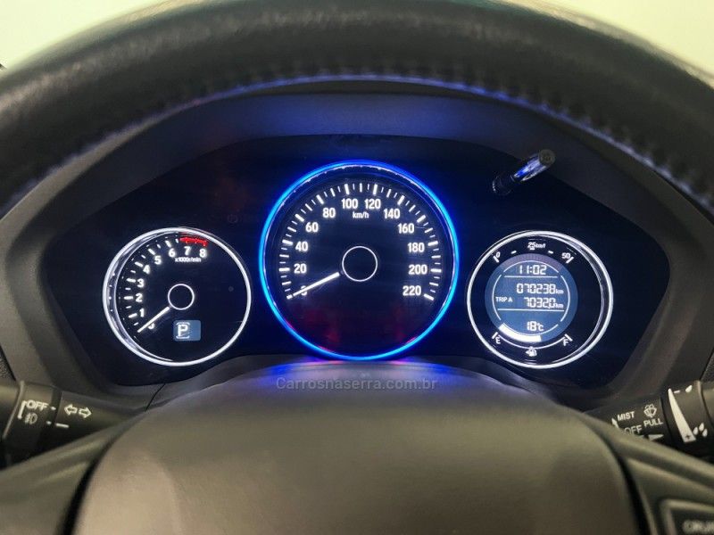 HONDA HR-V 1.8 16V EXL 2018/2019 ÓTIMA CAR FLORES DA CUNHA / Carros no Vale