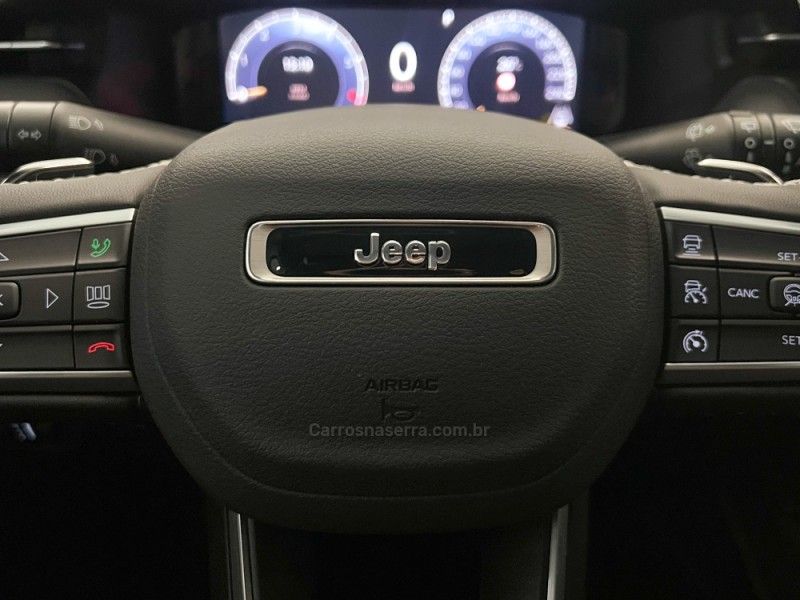 JEEP COMMANDER 1.3 LONGITUDE T270 16V 4X2 TURBO 2024/2025 ÓTIMA CAR FLORES DA CUNHA / Carros no Vale