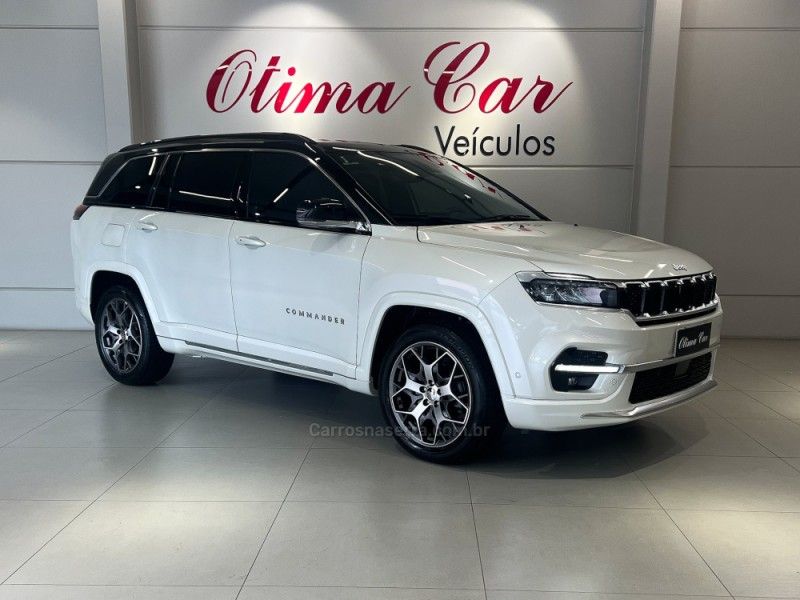JEEP COMMANDER 1.3 OVERLAND T270 16V 4X2 TURBO 2023/2023 ÓTIMA CAR FLORES DA CUNHA / Carros no Vale