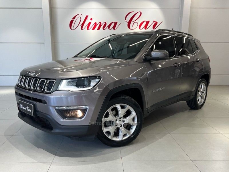 JEEP COMPASS 2.0 16V LONGITUDE 2020/2021 ÓTIMA CAR FLORES DA CUNHA / Carros no Vale