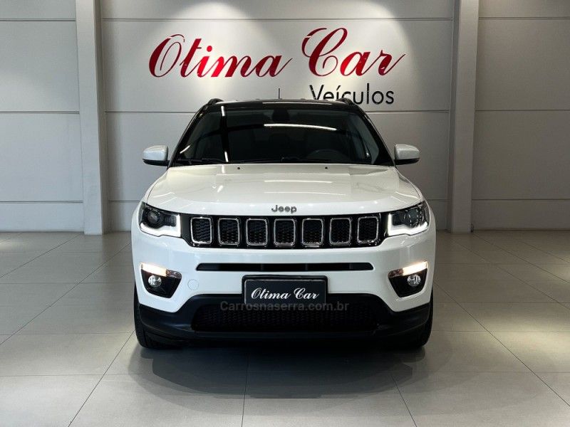 JEEP COMPASS 2.0 16V LONGITUDE 2018/2018 ÓTIMA CAR FLORES DA CUNHA / Carros no Vale