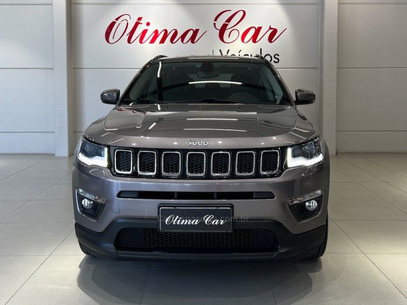 JEEP COMPASS 2.0 16V LONGITUDE 2020/2021 ÓTIMA CAR FLORES DA CUNHA / Carros no Vale