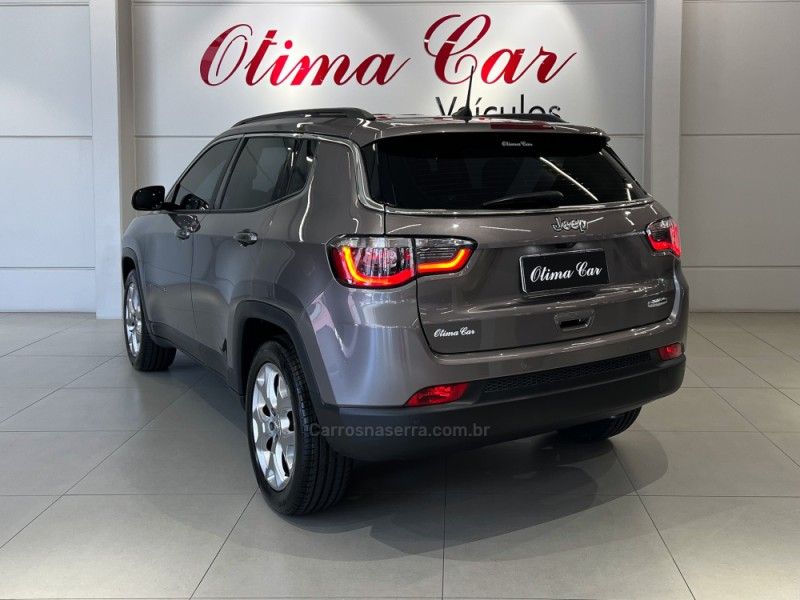 JEEP COMPASS 2.0 16V LONGITUDE 2020/2021 ÓTIMA CAR FLORES DA CUNHA / Carros no Vale