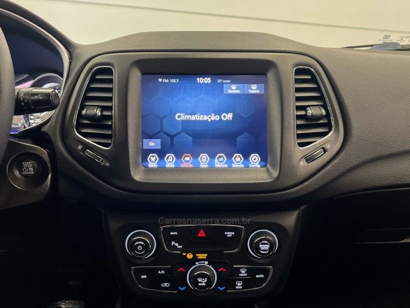 JEEP COMPASS 2.0 16V LONGITUDE 2018/2018 ÓTIMA CAR FLORES DA CUNHA / Carros no Vale
