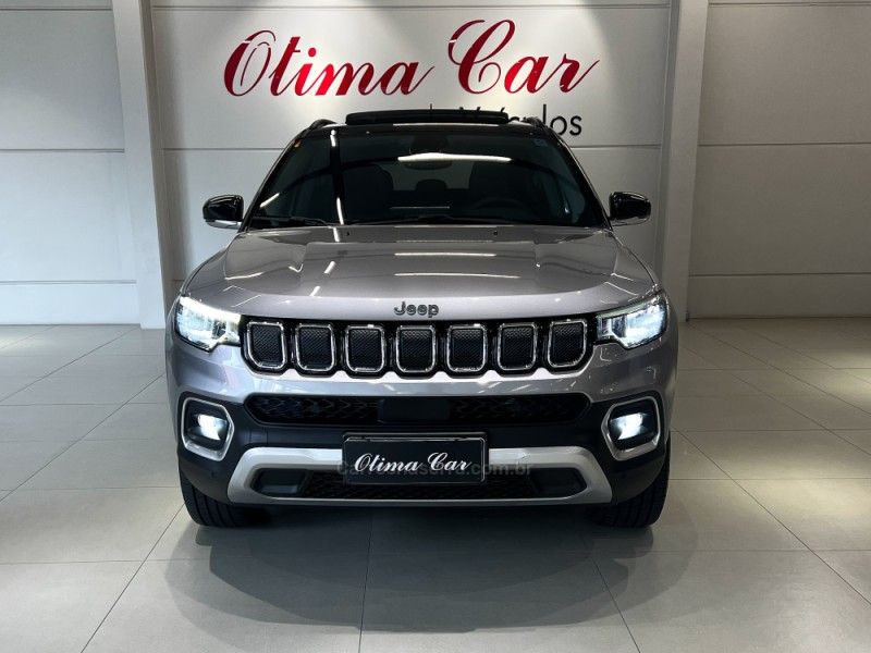 JEEP COMPASS 2.0 LIMITED TD350 TURBO 4X4 2021/2022 ÓTIMA CAR FLORES DA CUNHA / Carros no Vale