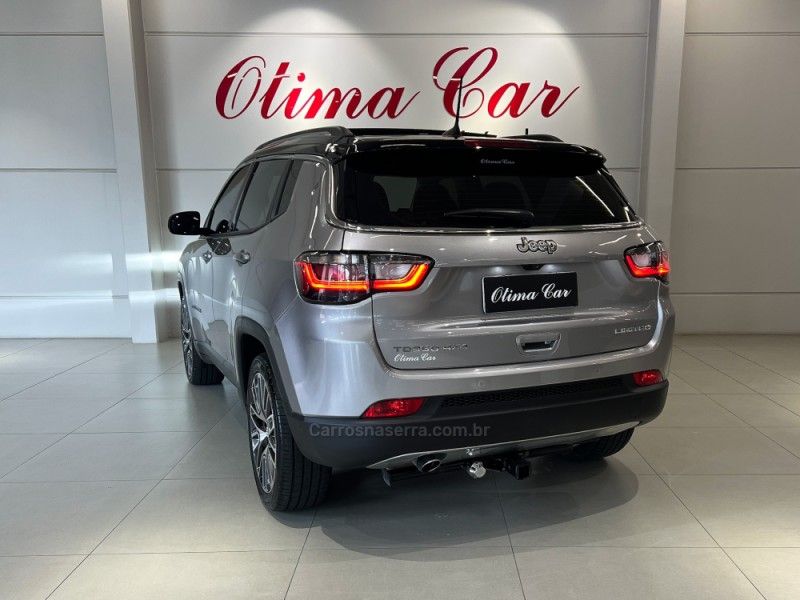 JEEP COMPASS 2.0 LIMITED TD350 TURBO 4X4 2021/2022 ÓTIMA CAR FLORES DA CUNHA / Carros no Vale