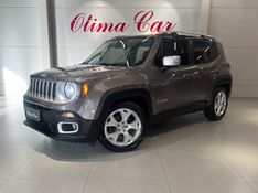 JEEP RENEGADE 1.8 16V LIMITED 2017/2018 ÓTIMA CAR FLORES DA CUNHA / Carros no Vale