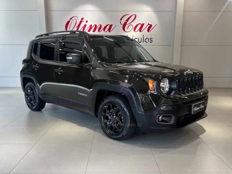 JEEP RENEGADE 1.8 16V SPORT 2017/2018 ÓTIMA CAR FLORES DA CUNHA / Carros no Vale