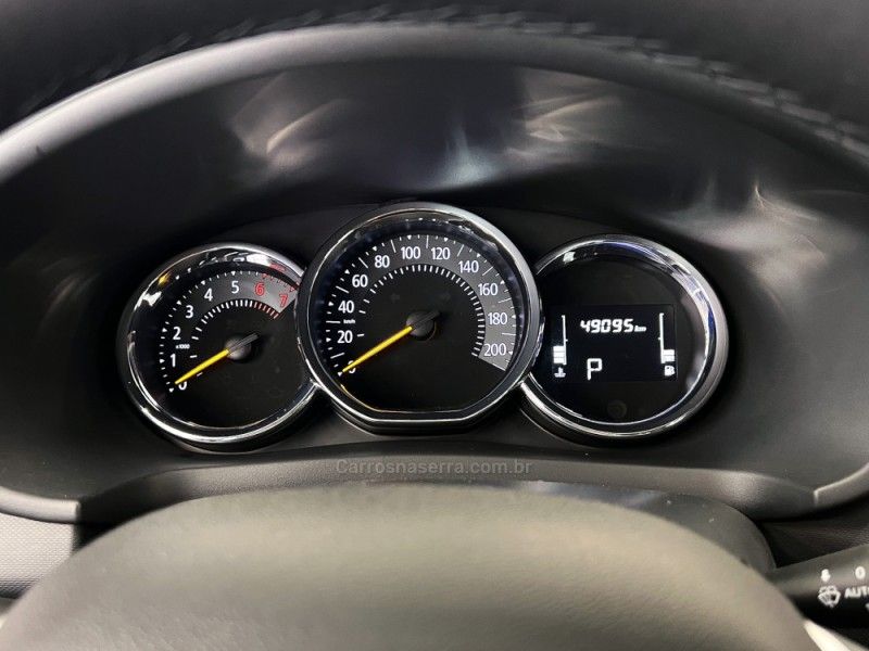 RENAULT SANDERO 1.6 STEPWAY ICONIC X-TRONIC 16V 2019/2020 ÓTIMA CAR FLORES DA CUNHA / Carros no Vale
