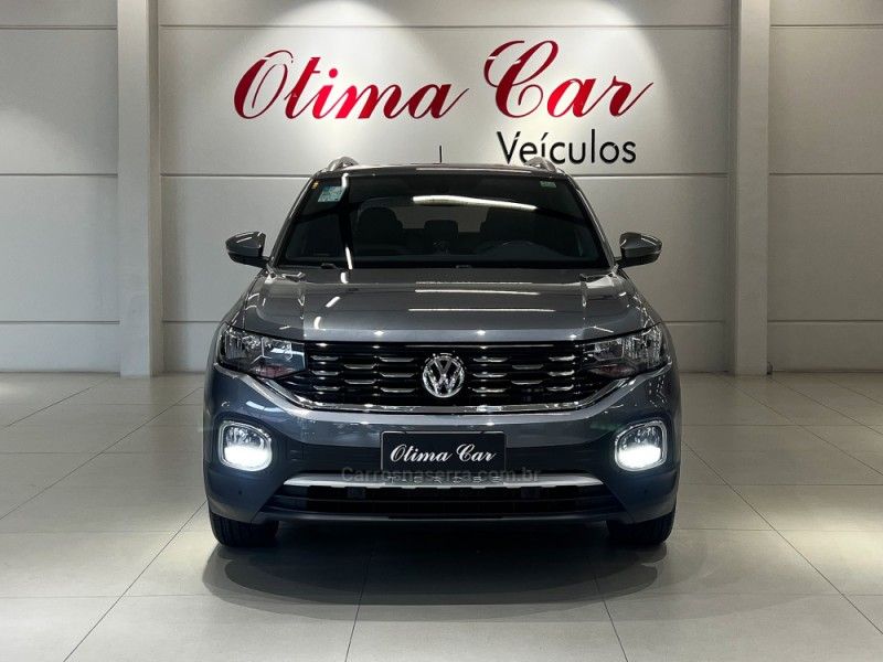 VOLKSWAGEN T-CROSS 1.4 HIGHLINE TSI 16V 2019/2020 ÓTIMA CAR FLORES DA CUNHA / Carros no Vale