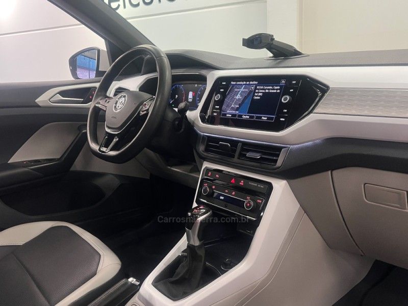 VOLKSWAGEN T-CROSS 1.4 HIGHLINE TSI 16V 2019/2020 ÓTIMA CAR FLORES DA CUNHA / Carros no Vale