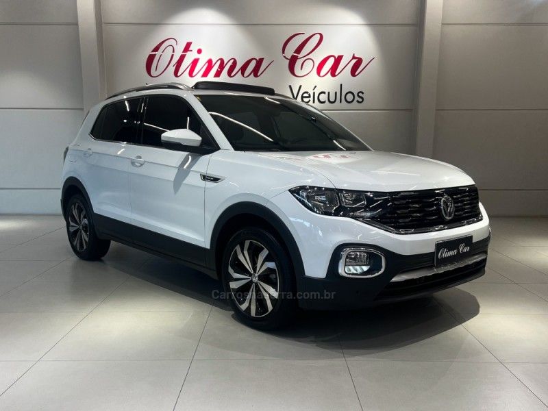 VOLKSWAGEN T-CROSS 1.4 HIGHLINE TSI 16V 2019/2020 ÓTIMA CAR FLORES DA CUNHA / Carros no Vale