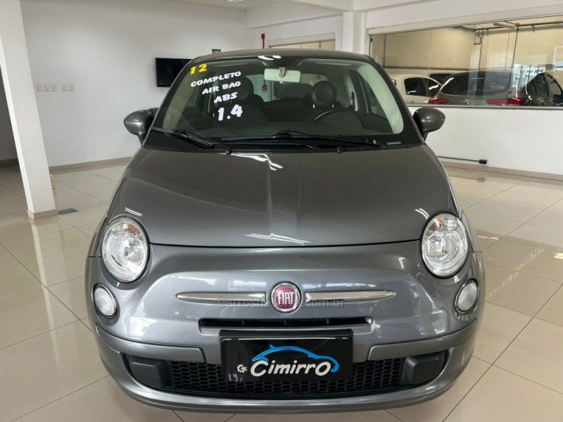 FIAT 500 1.4 CULT 8V 2012/2012 CIMIRRO AUTOMÓVEIS TAQUARA / Carros no Vale