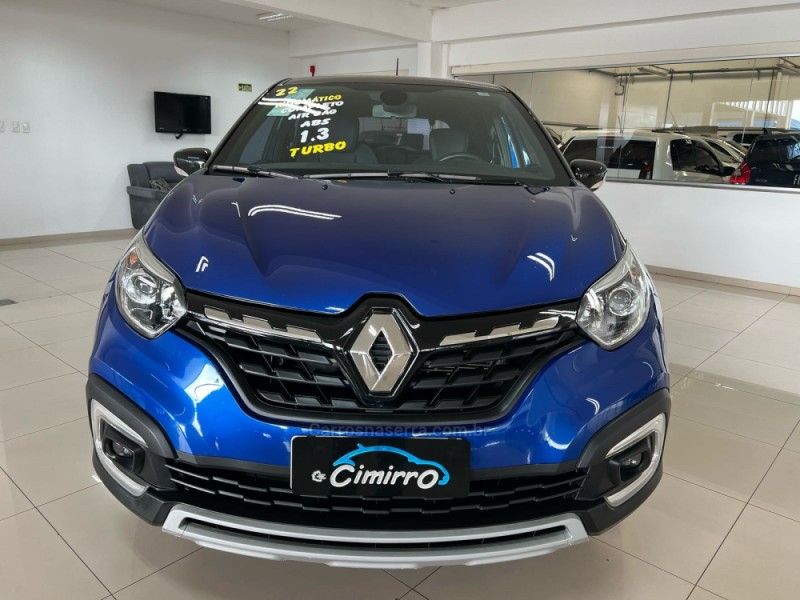 RENAULT CAPTUR 1.3 INTENSE TURBO 16V 2021/2022 CIMIRRO AUTOMÓVEIS TAQUARA / Carros no Vale