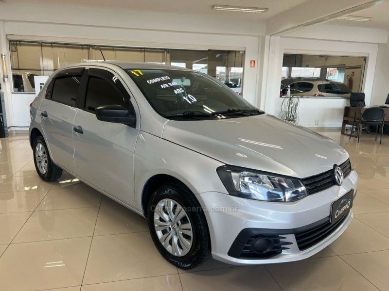 VOLKSWAGEN GOL 1.0 12V MPI TOTALFLEX TRENDLINE 2016/2017 CIMIRRO AUTOMÓVEIS TAQUARA / Carros no Vale