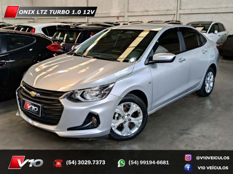 CHEVROLET ONIX 1.0 LTZ 12V TURBO 2022/2023 V10 VEÍCULOS CAXIAS DO SUL / Carros no Vale