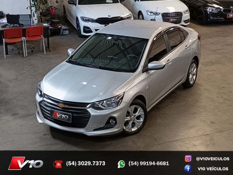 CHEVROLET ONIX 1.0 LTZ 12V TURBO 2022/2023 V10 VEÍCULOS CAXIAS DO SUL / Carros no Vale