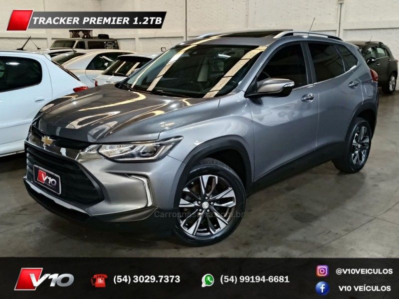 CHEVROLET TRACKER 1.2 12V PREMIER TURBO 2021/2021 V10 VEÍCULOS CAXIAS DO SUL / Carros no Vale
