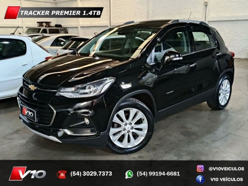 CHEVROLET TRACKER 1.4 16V PREMIER TURBO 2018/2019 V10 VEÍCULOS CAXIAS DO SUL / Carros no Vale
