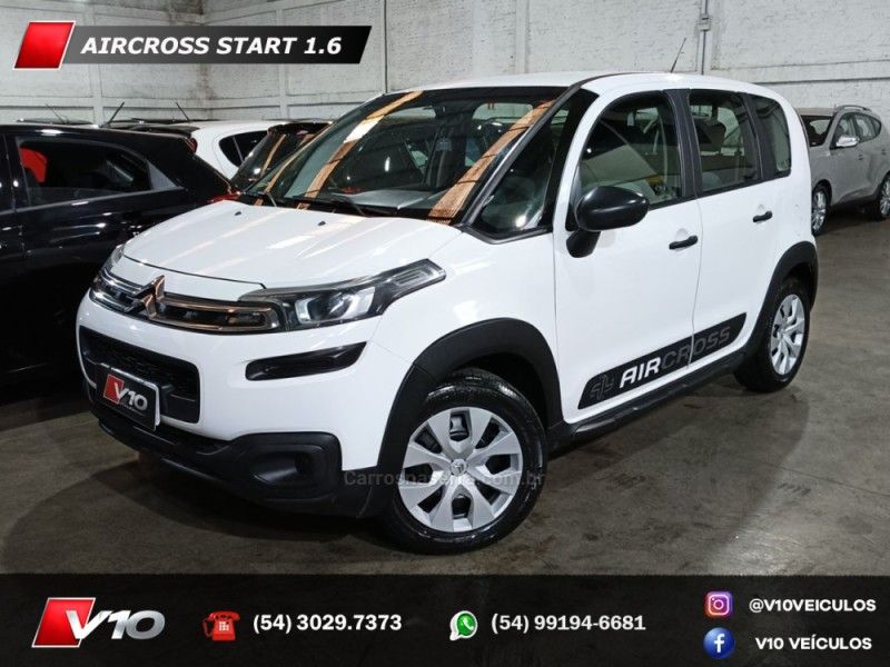 CITROËN AIRCROSS 1.6 START 16V 2018/2019 V10 VEÍCULOS CAXIAS DO SUL / Carros no Vale