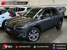 CITROËN C4 CACTUS 1.6 VTI FEEL 2021/2022 V10 VEÍCULOS CAXIAS DO SUL / Carros no Vale