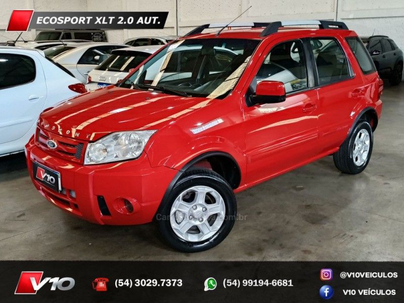 FORD ECOSPORT 2.0 XLT 16V 2010/2011 V10 VEÍCULOS CAXIAS DO SUL / Carros no Vale
